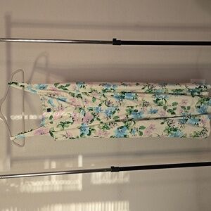 Old Navy Floral Dress with Green and Blue Accents